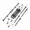 Zite Fishing Compact Rod Pod 90 - 120 cm + 6x Schnellverschluss Adapter_auswahl2