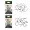 Drop Shot Starterbox 73 Teile mit Vorfachschnur Wirbel Haken Zite Fishing_auswahl3