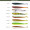 Inzite Shad Gummifische Zander Set 40 Stück - 12cm Zanderköder in 8 Farben inkl. 0,35mm Fluorocarbon von Zite Fishing_auswahl5