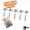 Screw-In-Jigs 5g Jigköpfe Blei Gummiköder Angeln Raubfisch 5STK _auswahl3