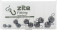 Zite Fishing Tungsten Cheburashka Jighead Set 10 Stück in Box_auswahl4