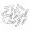 Cheburashka Wechsel-Bleie Bunt Farbig 5-14g Set in Box Zite Fishing_auswahl3