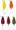 Blinker Spoon Forellenköder Set mit Ködertasche Zite Fishing_auswahl1
