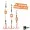 Zite Fishing UV Angsthaken System 7,5cm Drillings-System M Raubfischangeln Fertigmontage _auswahl5