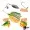 Inzite Rotator Set 10-21g 5 STK Spinnerbaits mit Doppelspinnerblatt & Fransen_auswahl3