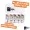 Zite Fishing Jigspinner Set 10-20g Natur Spin Jigs 5 Stück mit Köderbox_auswahl3