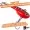 Jigspinner Sortiment 5-15g Neon Raubfischköder Spin Jigs 5 Stück mit Köderbox_auswahl5