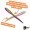 Zite Fishing Twerky Tailer Shiny Mix Käse 7 cm 8 STK 3in1 Gummiköder Forelle_auswahl3
