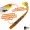 Zander Base Komplettset - Inzite Base Stick Zander, Spinnig Reel Base 3000, Angelschnur & GRATIS Gummiköder + Jighaken_auswahl6