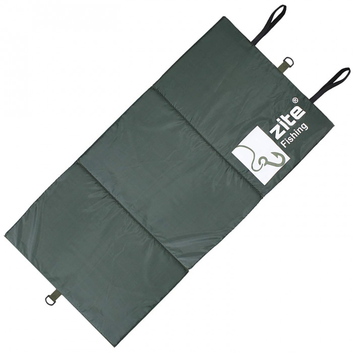 Abhakmatte Karpfenmatte Matte Abhaken Karpfen Angeln Grün 100x60cm Zite Fishing