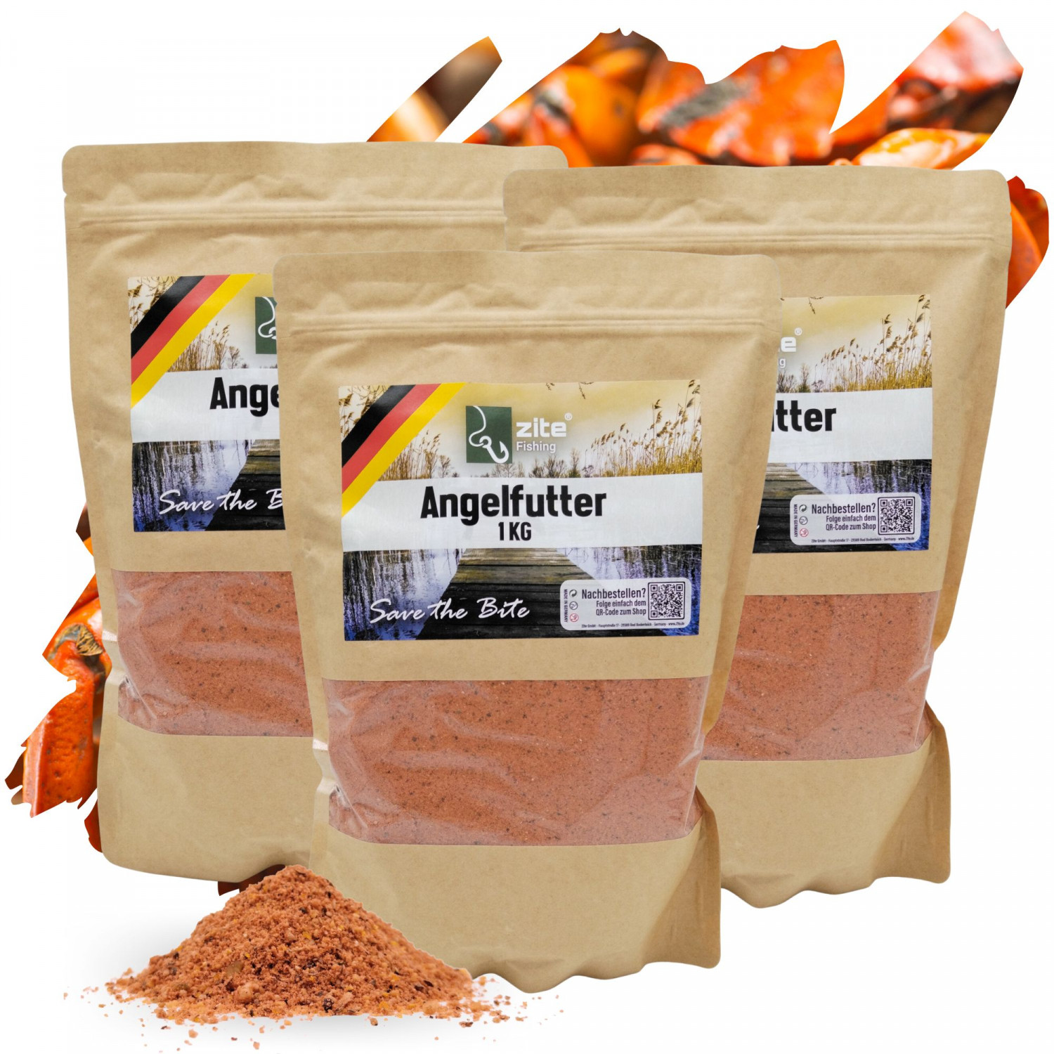 Grundfutter Karpfen Angeln 3kg 7 Futter Aromen Auswahl Angelfutter Zite Fishing - Bild 11 von 15