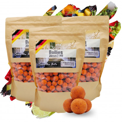 Zite Fishing 20mm Boilies Tutti Frutti Aroma 3x1 kg