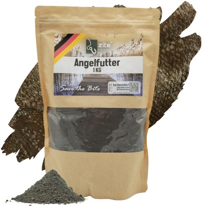 Halibut Grundfutter 1kg Beutel Zite Fishing 