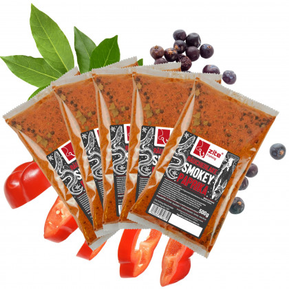 Zite Fishing Räucherlake Smokey Paprika 5x500g - Natürliche Gewürzmischung zum Räuchern