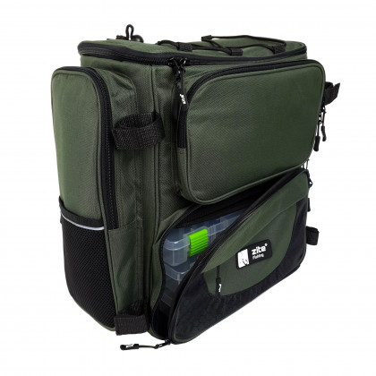 Angelrucksack mit Boxen & Rückenpolster für Spinnfischer Zite Fishing