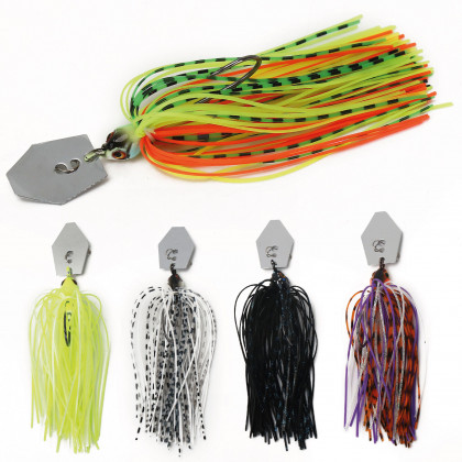 Mini Bladed Jigs Set 3,5-7g  Chatter Jigheads Barsch & Zander Köder Zite Fishing