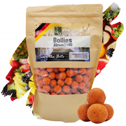 Karpfen Boilies Köder 20mm Tutti Frutti Flavour 1000g Zite Fishing