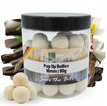 Zite Fishing Pop-Up Vanille Boilies 16mm