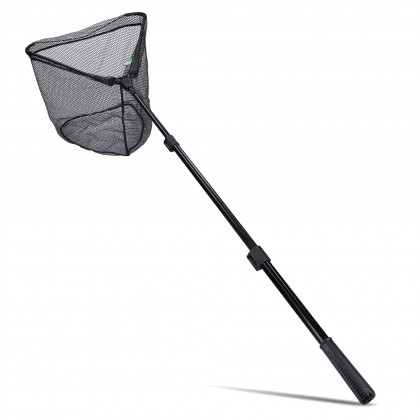 Kescher Gummiert Schwarz mit Easy-Teleskopfunktion 2,70m Zite Fishing