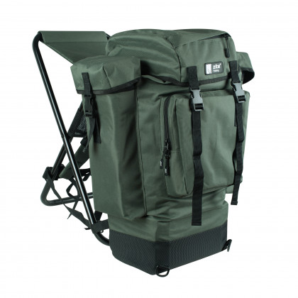Angelrucksack mit Stuhl Rucksackstuhl Angeln 52x49x30cm Zite Fishing