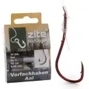 Aalhaken mit Vorfach Schnur Monofil Gebunden Gr. 1 10 STK Zite Fishing
