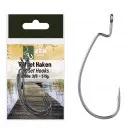 Zite Fishing Offset Haken Angelhaken Raubfisch Größe 3/0 5 Stück