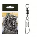 Karabiner Angelwirbel Größe 2 18kg 30 Stück Zite Fishing