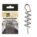 Corkscrew Spiralen Gummiköder Angeln Raubfisch 2,6cm x 0,8mm 15 tlg. Zite Fishing