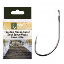 Forellen-Spoon Haken Größe 8 10STK Angelhaken UL Zite Fishing