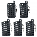 5x Bait Cage Futterkorb Bleifrei zum Angeln 10 g im Set Zite Fishing