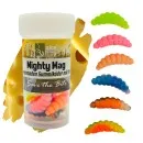 Mighty Mag Bienenmaden Imitat Neon Mix Käse Aroma 2,8 cm 12 Stück
