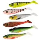 Hecht Gummiköder Set Inzite Flanker Gummifisch 6 Farben 18,5cm