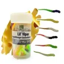 Lil' Viper Schock 4,5 cm 12 Stück Mix Käse Gummi Angelköder Forelle