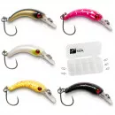 Zite Forellenwobbler Set 5 Stück in Box 3,9cm 1,3g
