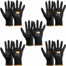 Zite Tools Schnittis 5 Paar Handschuhe Größe 5 Orange Set