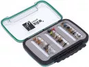 Zite Fishing Fliegenset mit Box - Set mit 24 Fliegen zum Fliegenfischen