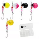 Zite Fishing Neon Forellenspinner Set Ultra Light 2,4g in Box