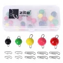 Cheburashka Wechsel-Bleie Bunt Farbig 5-14g Set in Box Zite Fishing