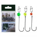Tungsten Cheburashka-Montagen Neon 0,6-3,0 g 3 Stück Zite Fishing