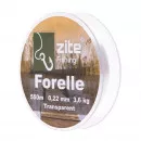 Monofile Schnur Forelle 0,22 mm 550 m Angelschnur Zite Fishing