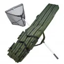 Teleskopkescher 2,10 m mit Rutentasche 1,50 m Zite Fishing