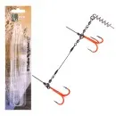 Zite Fishing Hecht Shallow-Rig-System UV Aktiv L 13cm - Gummifisch-System ideal für Hechtköder 21 - 26 cm
