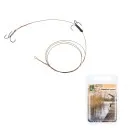 Zite Fishing Köderfisch Hecht System S für Köderfische 5 - 8 cm - Raubfisch Fertigmontage 