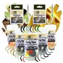 Curly Viper UL Forellen Gummiköder Starter-Set mit Rotationshaken Zite Fishing