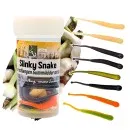 Zite Fishing Slinky Snake Allround Mix Knoblauch 8 cm 8 St. Schlangenförmig Gummi