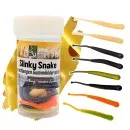 Zite Fishing Slinky Snake Allround Mix Käse 8 cm 8 St. Schlangenförmig Gummi