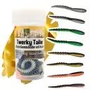 Zite Fishing Twerky Tailer Dark Mix Käse 7 cm 8 STK 3in1 Gummiköder Forelle