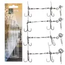 Zite Fishing Drillings-System Set S 9cm 5-20 g Gummifische 15-20 cm Hecht-Angeln