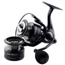 Zite Fishing Spinning Reel Pro 3000 Spinnrolle mit Frontbremse 8+1 2 Aluminiumspulen für Spinnfischen