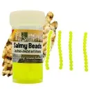 Salmy Beads Bienenmadenöl gelb 8 mm 60 Stück Köder Trout Eggs Zite Fishing